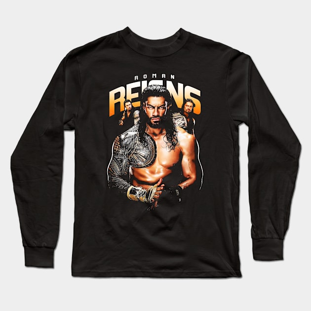 roman reigns Long Sleeve T-Shirt by lightsdsgn